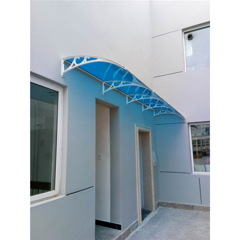 古达铝合金户外遮阳雨棚支架耐力板窗户挡雨篷露阳台空调雨搭遮阳棚