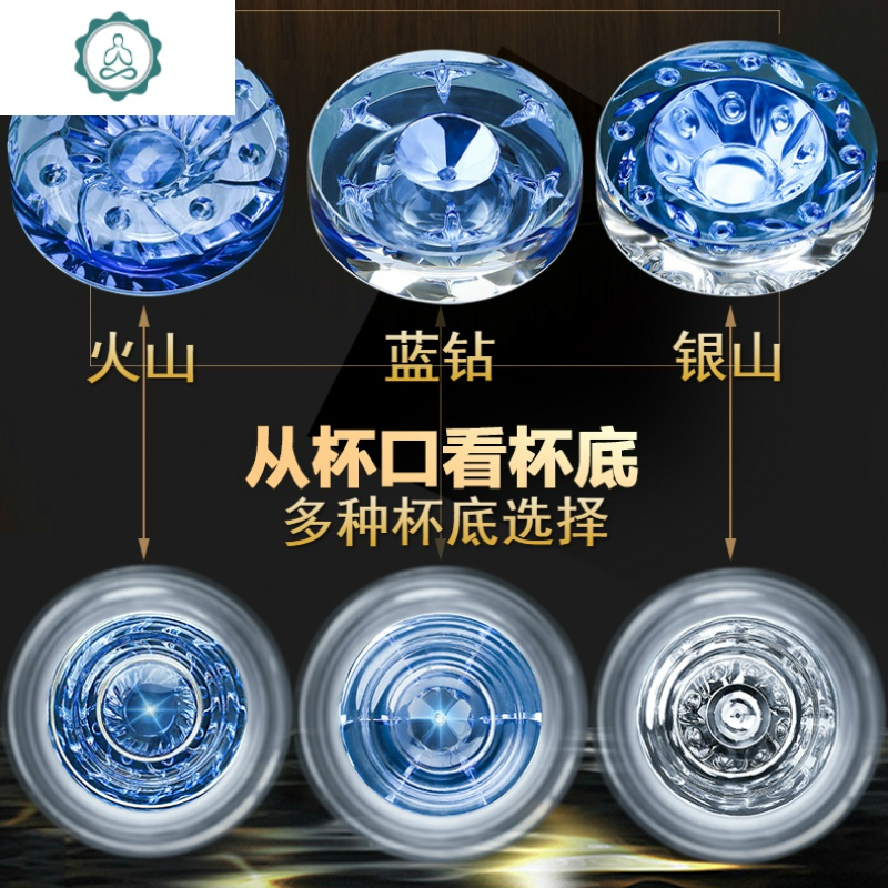 高档双层水晶便携带盖过滤网泡茶杯子男女耐热 玻璃杯