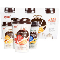 香约高杯奶茶三连杯（红豆）64g*3杯装红豆芒果味港式奶茶粉休闲饮品饮料