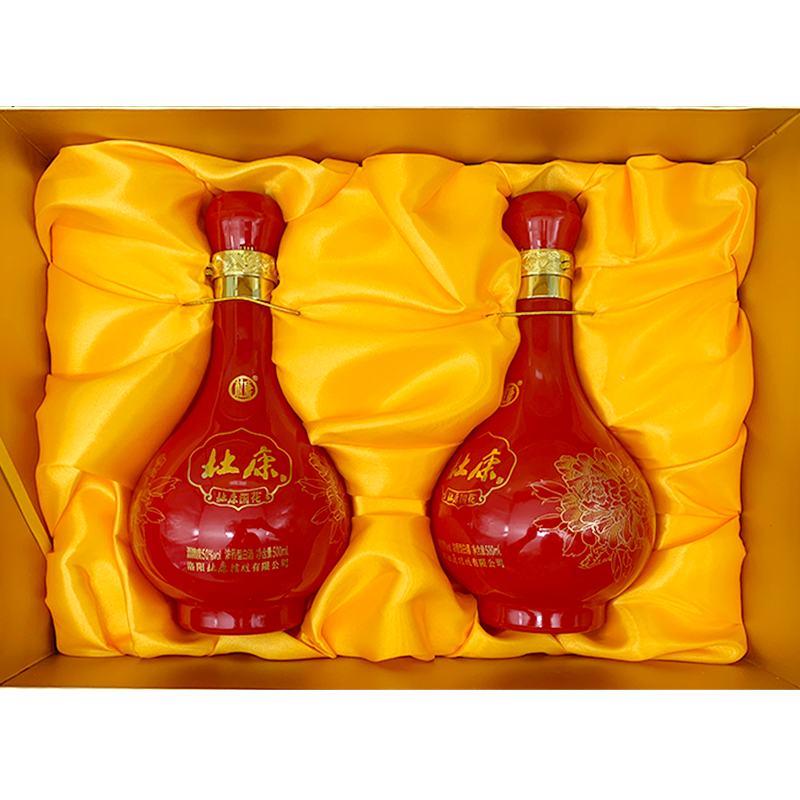 杜康 国花杜康500ml*2 50° 浓香型盒装白酒