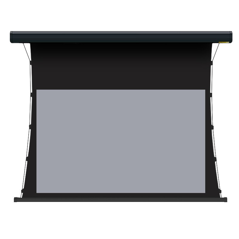 坚果投影幕布电动拉线抗光幕寸小米激光电视4k高清超短焦投影仪幕布白