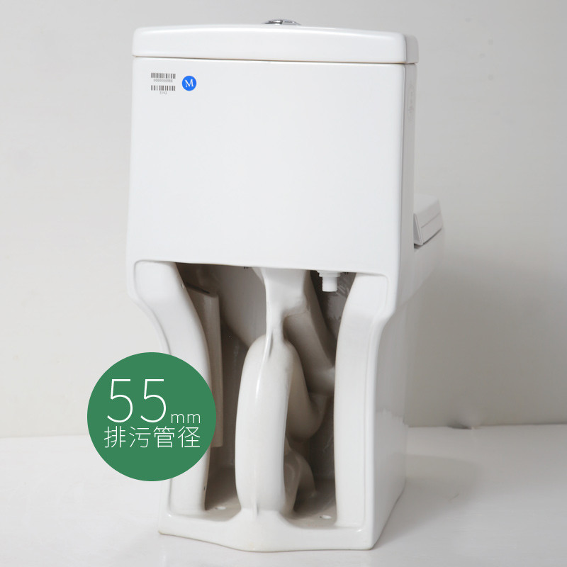 法恩莎卫浴(FAENZA) 抽水马桶座便器FB1697 新款虹吸式普通坐便器方形马桶