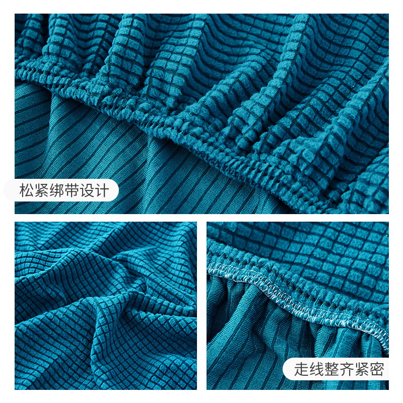 萬能全包床头套罩软包简约现代北欧防尘1.5米1.8m床靠背保 拉菲红[加厚针织] 1.2米[适合1.2m-1.4m床头]高清大图