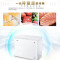 海尔(Haier)210升家用商用卧式冰柜冷柜冷藏柜冷冻柜小冰箱 大冷冻小冷藏 双温双箱 一级能效 FCD-210XDB