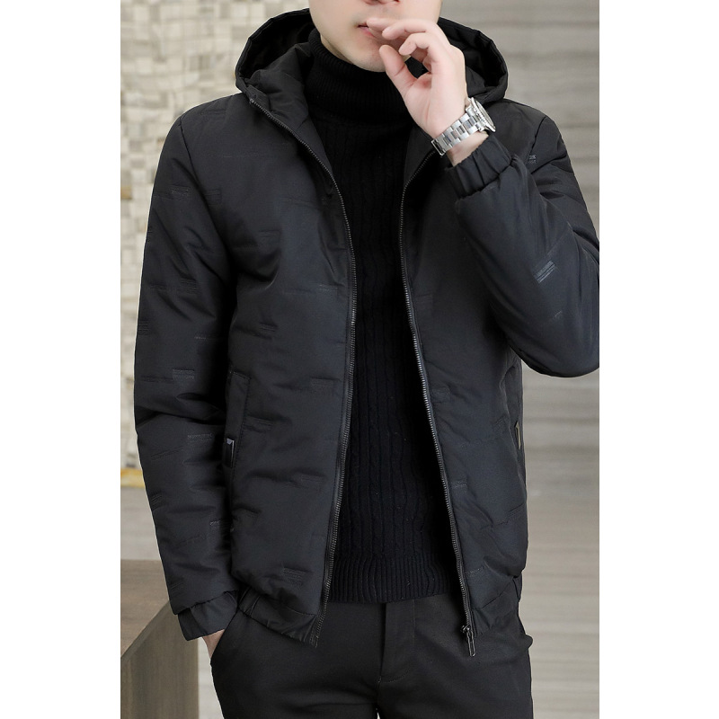 南极人羽绒棉服男士外套秋冬季加绒保暖棉袄冬装短款袄子连帽棉衣