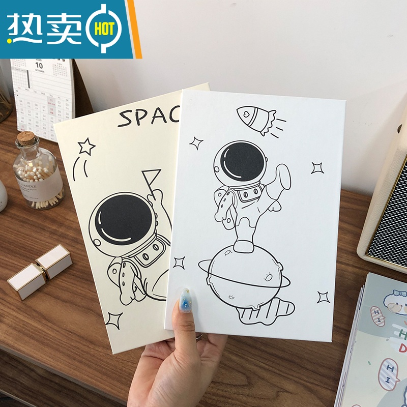 敬平折叠镜子家用小型化妆镜便携学生宿舍办公室桌面可立梳妆镜大号便携式用镜 蓝色 黄色纹全面屏款高清大图