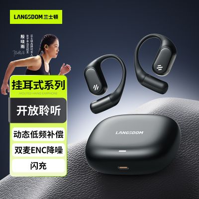 兰士顿开放式耳挂蓝牙耳机TE09黑、白