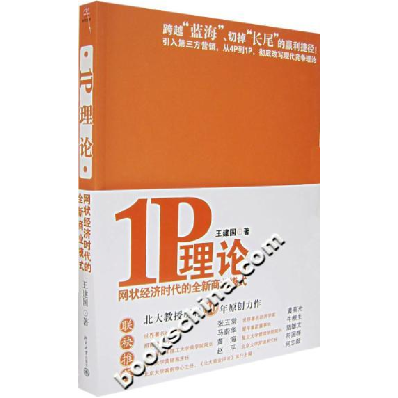 正版新书】1P理论:网络经济时代的全新商业模式王建国97873011164