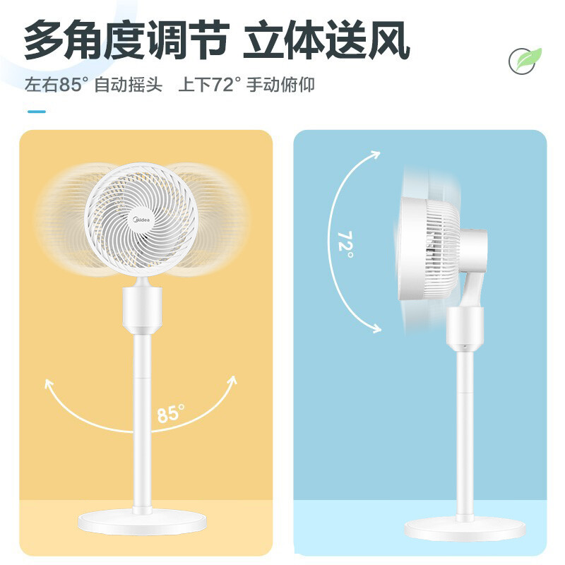 美的 FGA20VAR立式空气循环扇/电风扇/落地扇高清大图