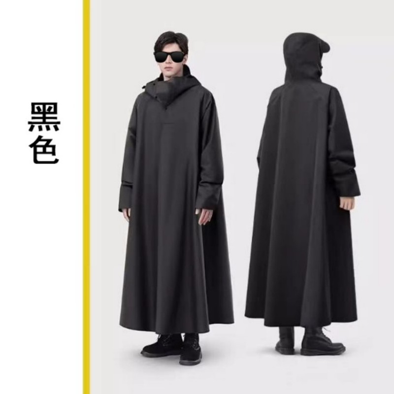 铁迅摩托车电动车雨衣连体 I131 套 黑色 XXL