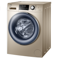 【二手99新】Haier/海尔G100958HBD14GU1烘干直驱变频洗烘一体滚筒洗衣机10KG大容量WiF ABT双喷淋