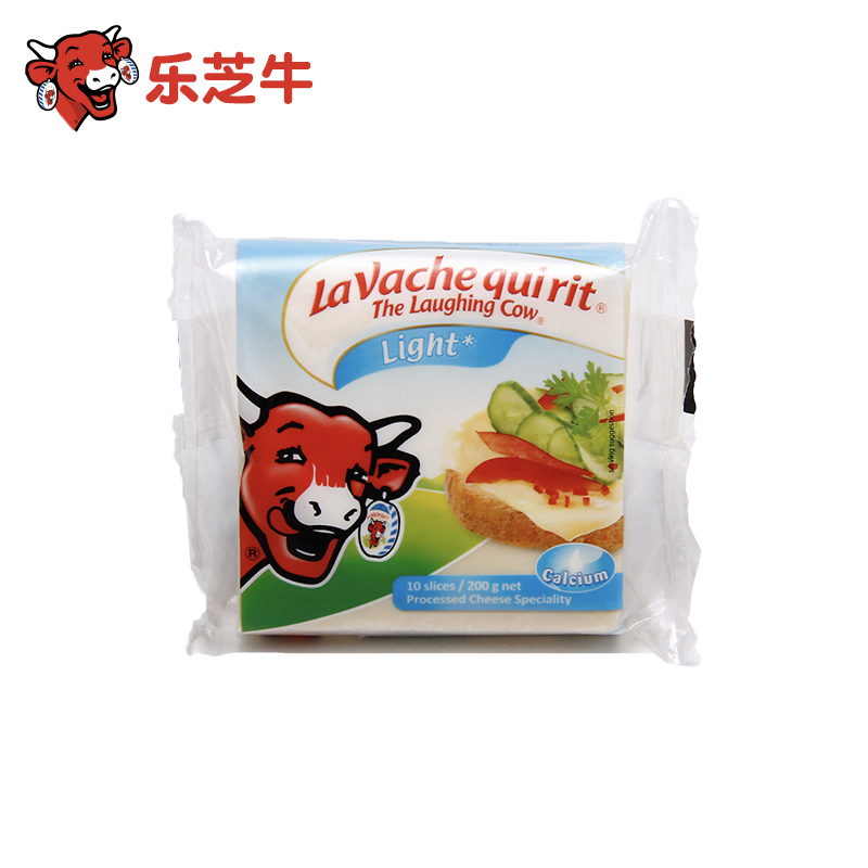 乐芝牛三明治淡味切片奶酪200g