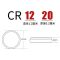 CR-1220 1粒 CR2032纽扣电池CR2025CR2016汽车遥控器钥匙电池3v电子称电子