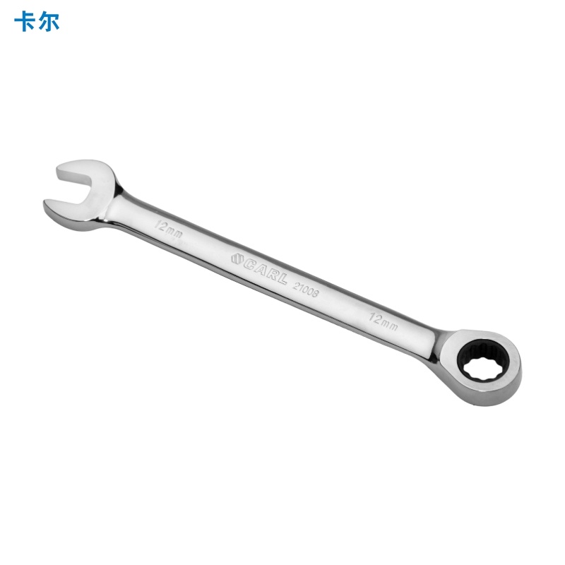 卡尔 航空级全抛光两用快扳12mm 21008 把高清大图