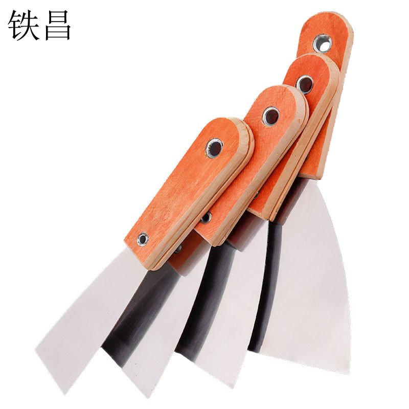 铁昌 不锈钢油灰刀 3寸 把高清大图