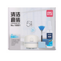 得力(deli) 强吸力桌面吸尘器清洁助手键盘除尘迷你便携 18881