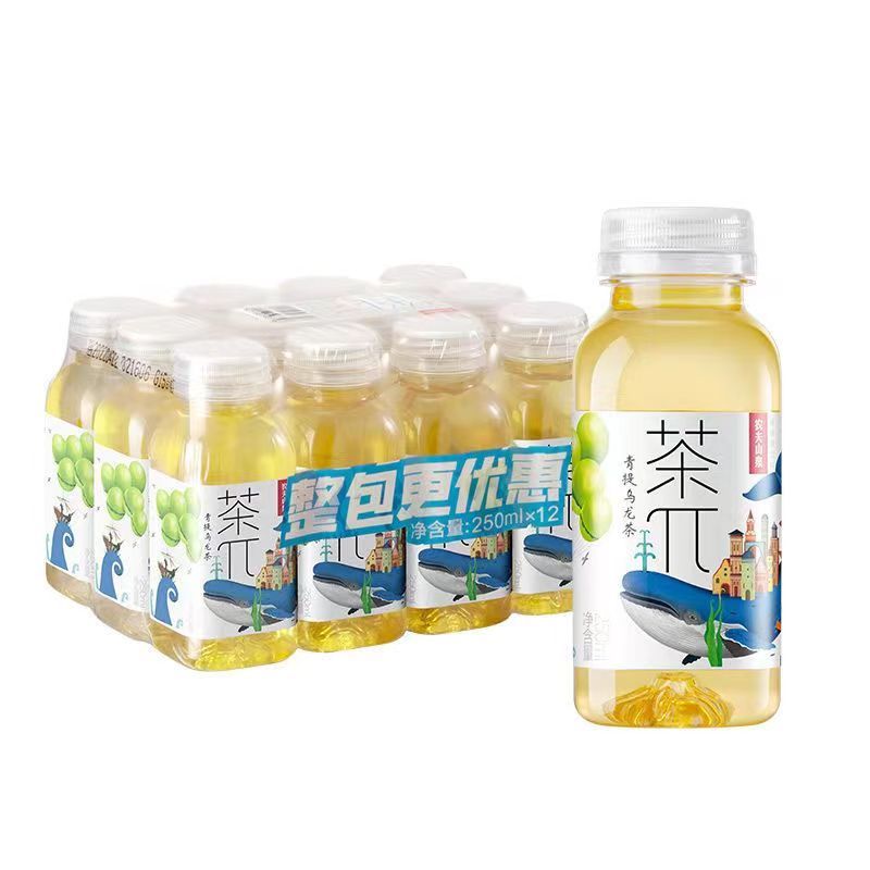 农夫山泉各种口味水果味道乌龙茶