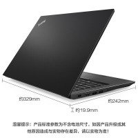 联想ThinkPad R490（00CD）14英寸轻薄便携商务办公笔记本电脑（i5-8265U 8G内存 512G固态硬盘 2G独显 指纹识别 Win10）升级