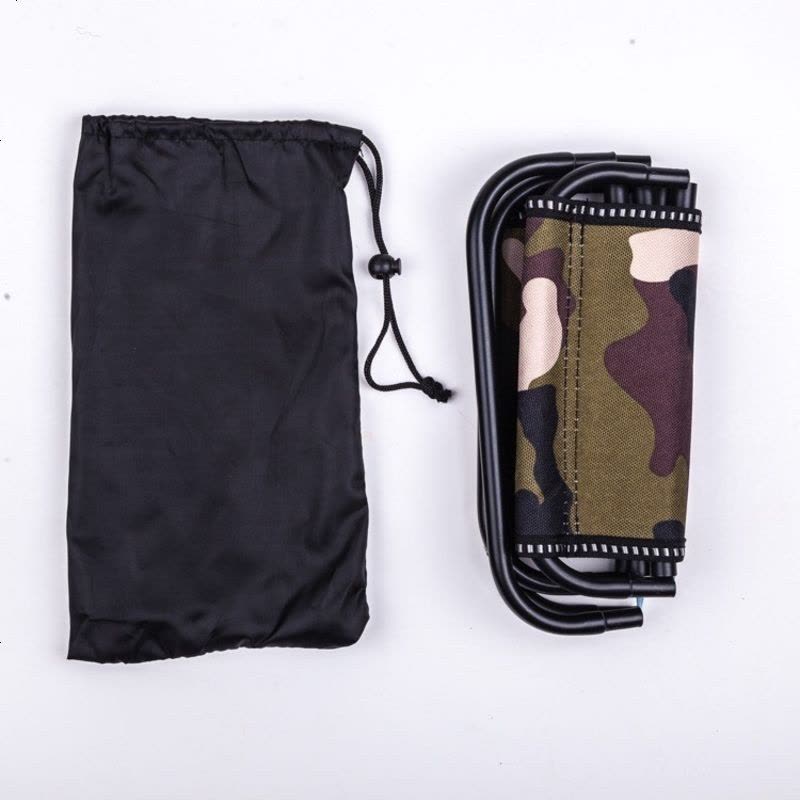 迷你折叠凳马扎椅子便携成人家用军工钓鱼换鞋小板凳学生户外凳子 折叠凳(带收纳袋)图片