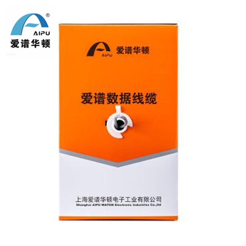 企购优品爱谱华顿超五类网线跳线UTP5E电缆家装网线工程级超五类网线 超五类AP-5E-01(305米)