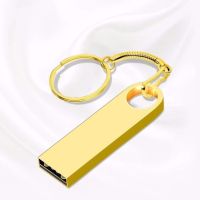 经典款【金色】 128G个人刻字|速u盘16g/32g/64g/128g手机电脑两用金属防水车载优盘定制刻字O4