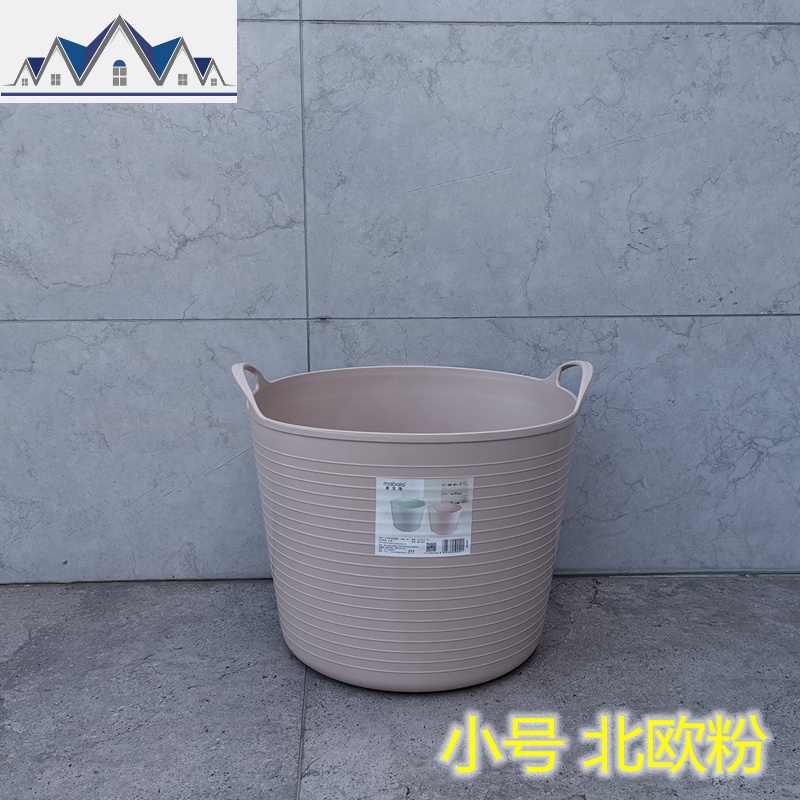 脏衣篮 塑料洗衣篮储物篮收纳篮 玩具收纳桶0040/0041 三维工匠高清大图