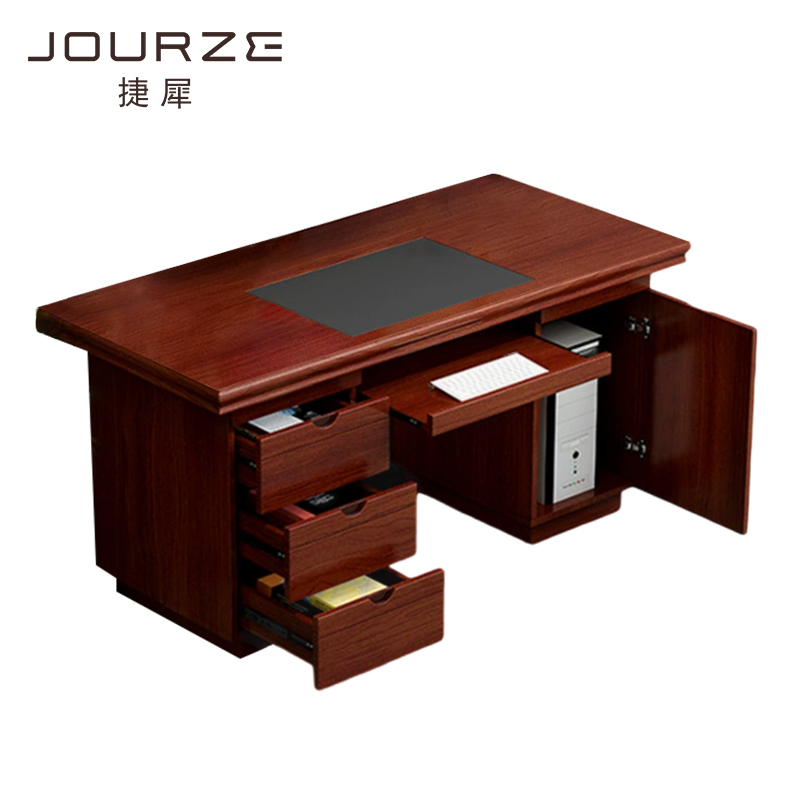 捷犀 办公桌 加厚1.4m/张高清大图