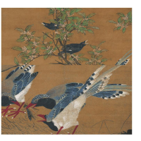音像历代名画临摹大图范本38桂菊山禽图·吕纪江西美术出版社