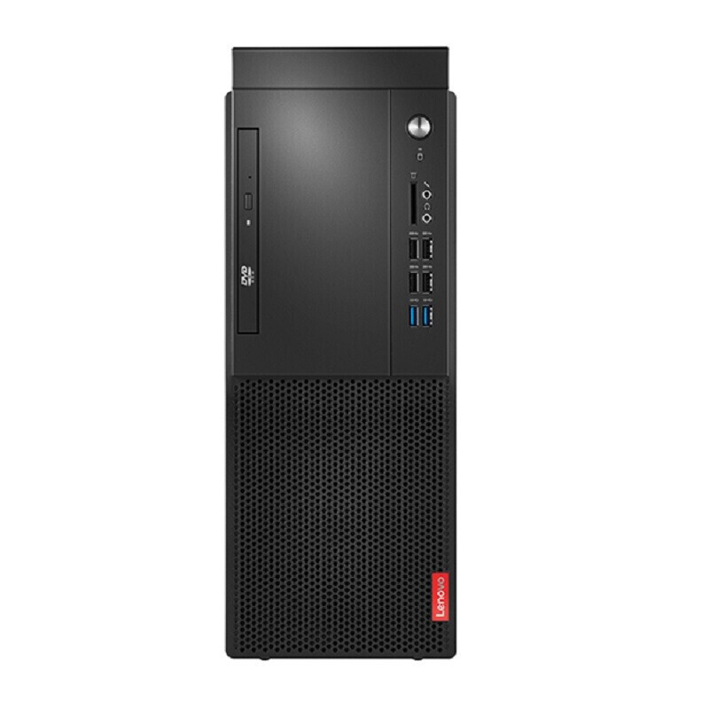 联想 启天M428 商用台式电脑[支持Win7]i3-9100/4G/1T+128GSSD/集显 19.5英寸显示器