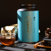 8年陈天尖茶安化黑茶 正宗一级料天尖黑茶怡清源陈年天尖罐装120g