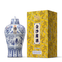 金沙酱酒元青花 53度500ml 单瓶装 酱香型白酒