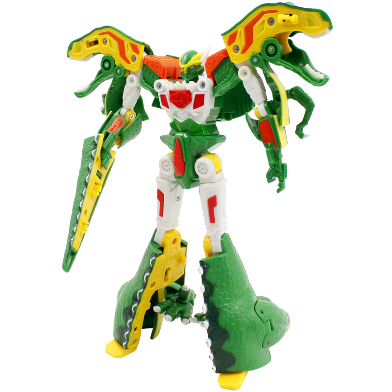 心奇爆龙战车机甲战龙机器人变形恐龙玩具金刚男孩烈焰霸王龙儿童