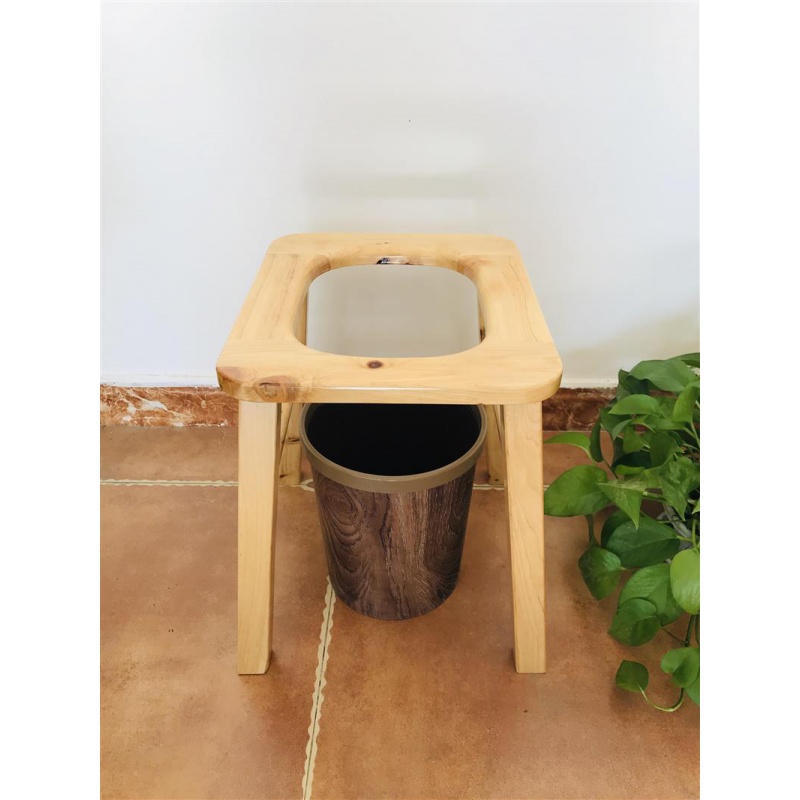 坐椅马桶木木质成人闪电客改坐便器蹲坑式牢固简易加厚架子便 组装款