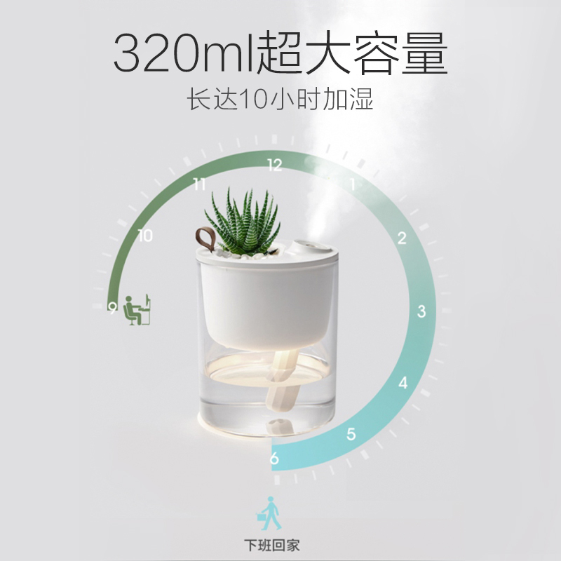 美的布谷桌面加湿器BG-HD21