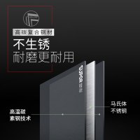 苏泊尔(SUPOR)利刃系列六件套装组合 切片刀多用刀削果皮刀厨房剪磨刀棒刀座全套厨房刀具T0824-2