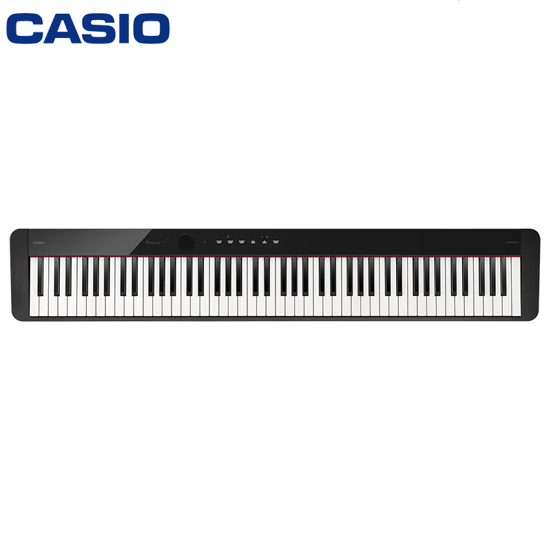 卡西欧(CASIO)电钢琴PXS1100智能触摸屏88键重锤电子钢琴 PXS1100黑色单机款