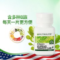 美国安利纽崔莱维生素B族VB 90片复合维他命B缓解疲劳销亚洲 b1b2b6b12保健品上火口腔溃疡脱发贫血