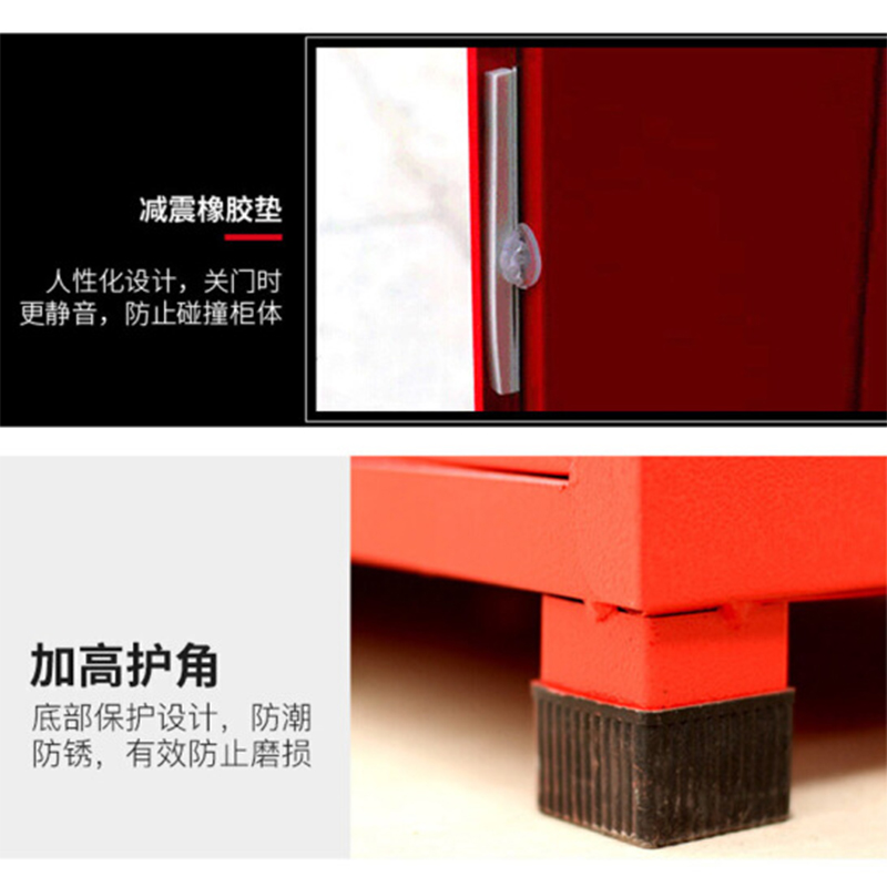 汉诺鑫威微型消防站消防柜消防器材全套装灭火箱展示建筑工地柜工具物资柜2000mm*2400mm*390mm带器材高清大图