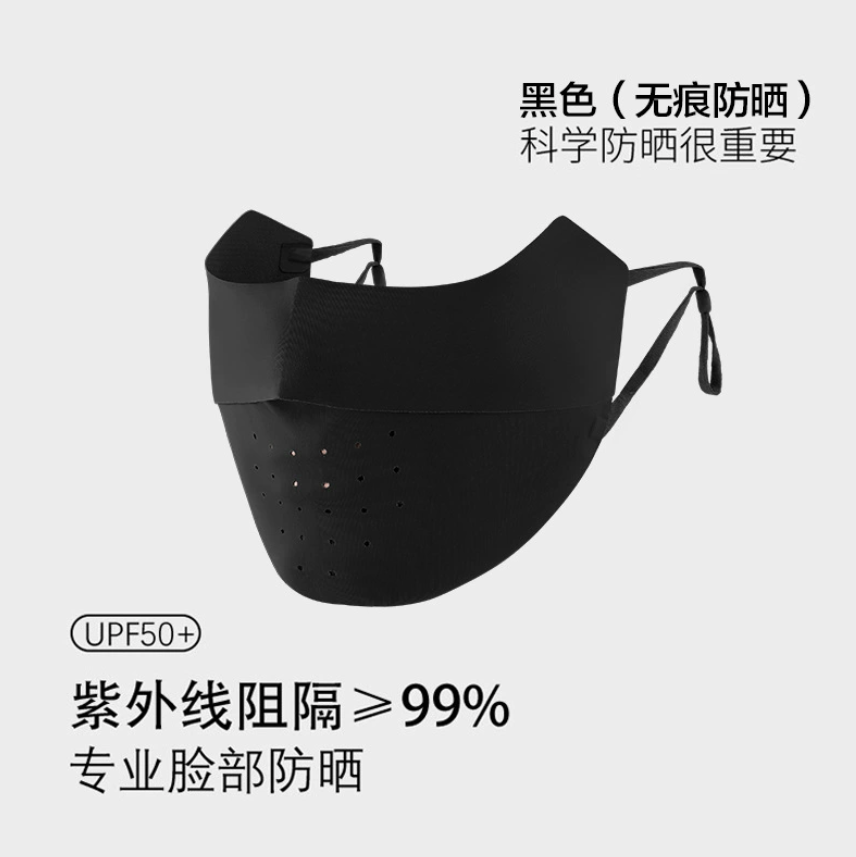 誉丰 防晒口罩 YF-1010 个 透气网护眼角款