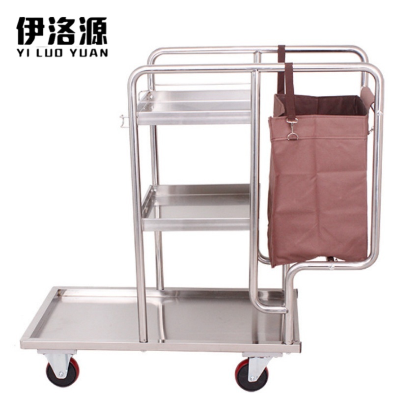 伊洛源 不锈钢布草车高清大图