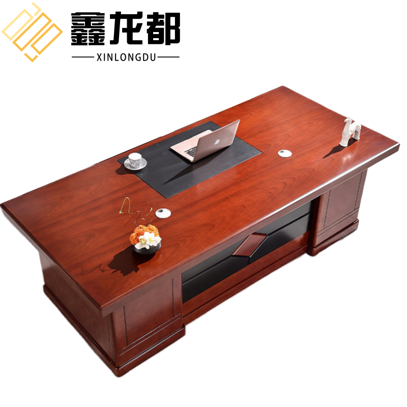 鑫龙都老板桌班桌高清大图