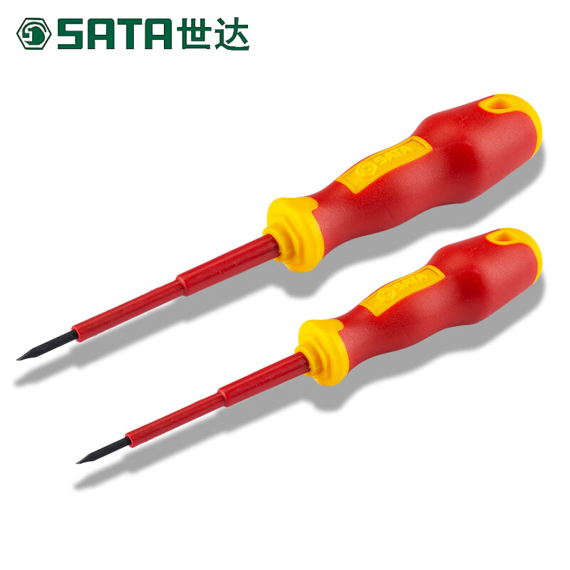 世达绝缘一字螺丝刀 61325【单个装】