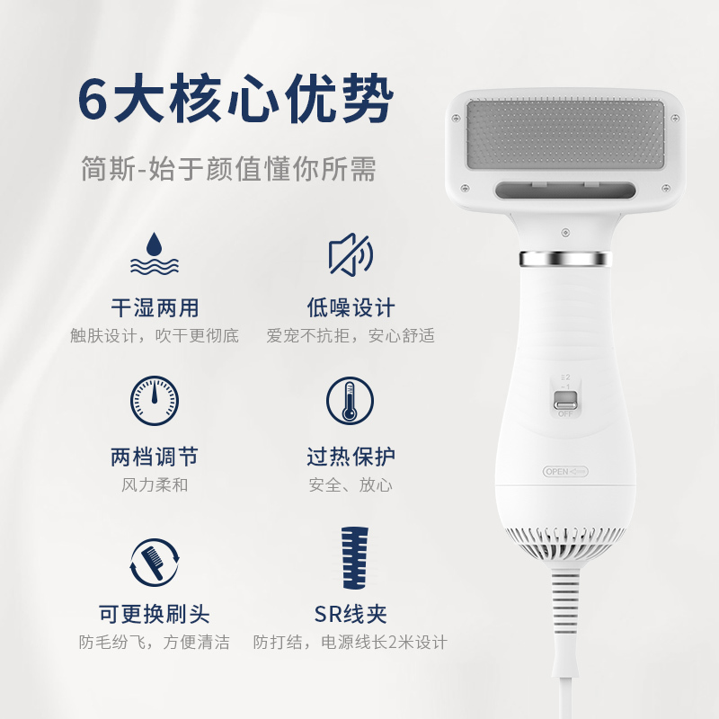 宠物吹风机狗狗吹毛小型犬专用猫咪洗澡吹干拉毛机烘干吹水机