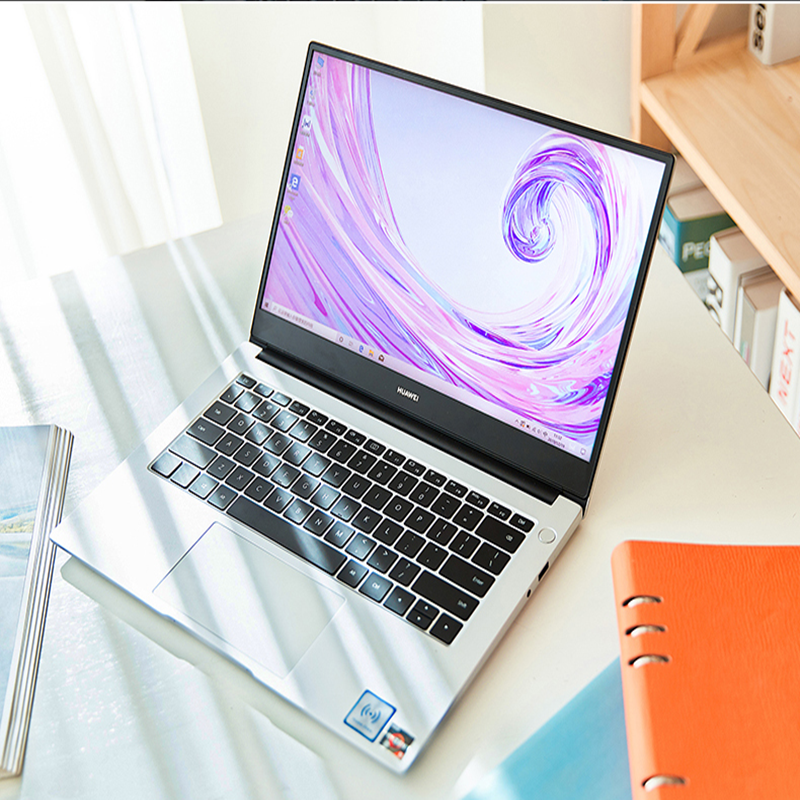 华为d14锐龙版超薄笔记本电脑皓月银r54500u六核16g512g视频