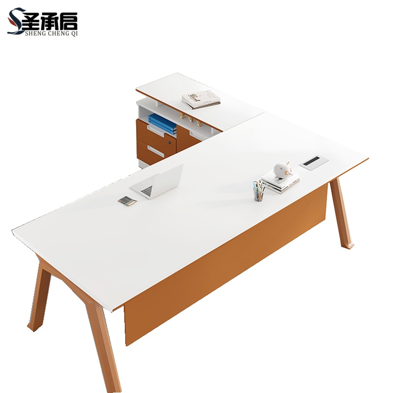 圣承启 老板桌 1.4m张高清大图