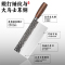 锻打大马士革钢菜刀家用厨师专用斩切肉切片刀具厨房砍骨刀1155