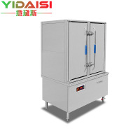 意黛斯 YDS-25ZF商用双门蒸柜 不锈钢大功率 蒸饭柜电蒸箱商用蒸柜海鲜蒸柜单位食堂酒店蒸饭机蒸菜蒸鱼 25KW
