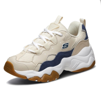 Skechers斯凯奇男鞋三代厚底增高老爹鞋熊猫鞋237151