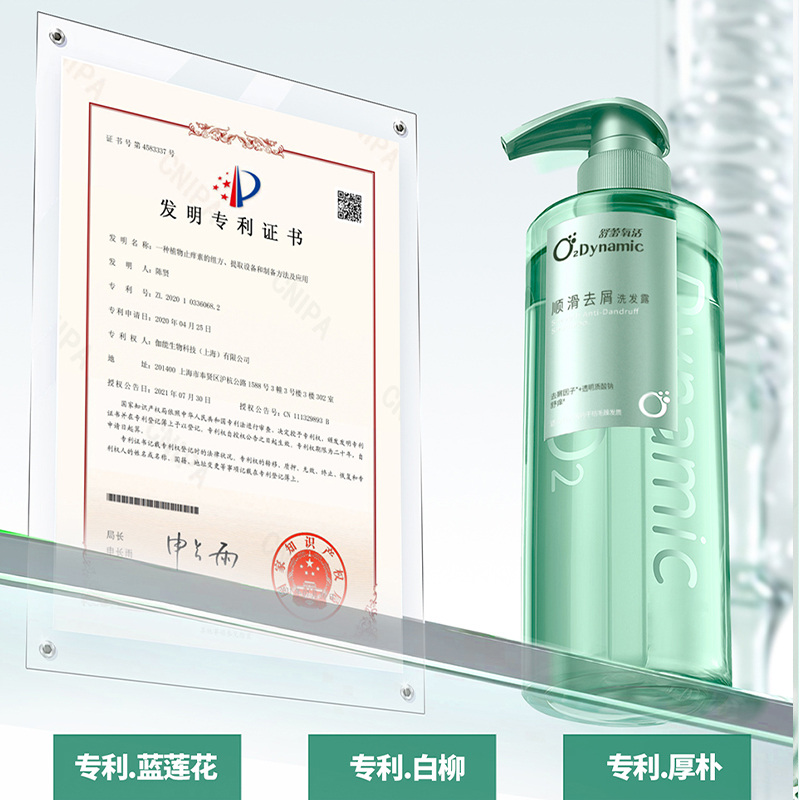 舒蕾(SLEK)氧活O₂ Dynamic顺滑去屑洗发露-750g高清大图