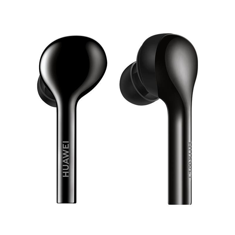 华为/HUAWEI FreeBuds 悦享版 无线蓝牙耳机 双击触控 通话降噪 真无线 碳晶黑